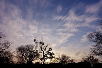 淡いグレーの背景に光が差し込む曇り空のイメージ。モヤモヤした空気が少しずつ晴れていく印象
